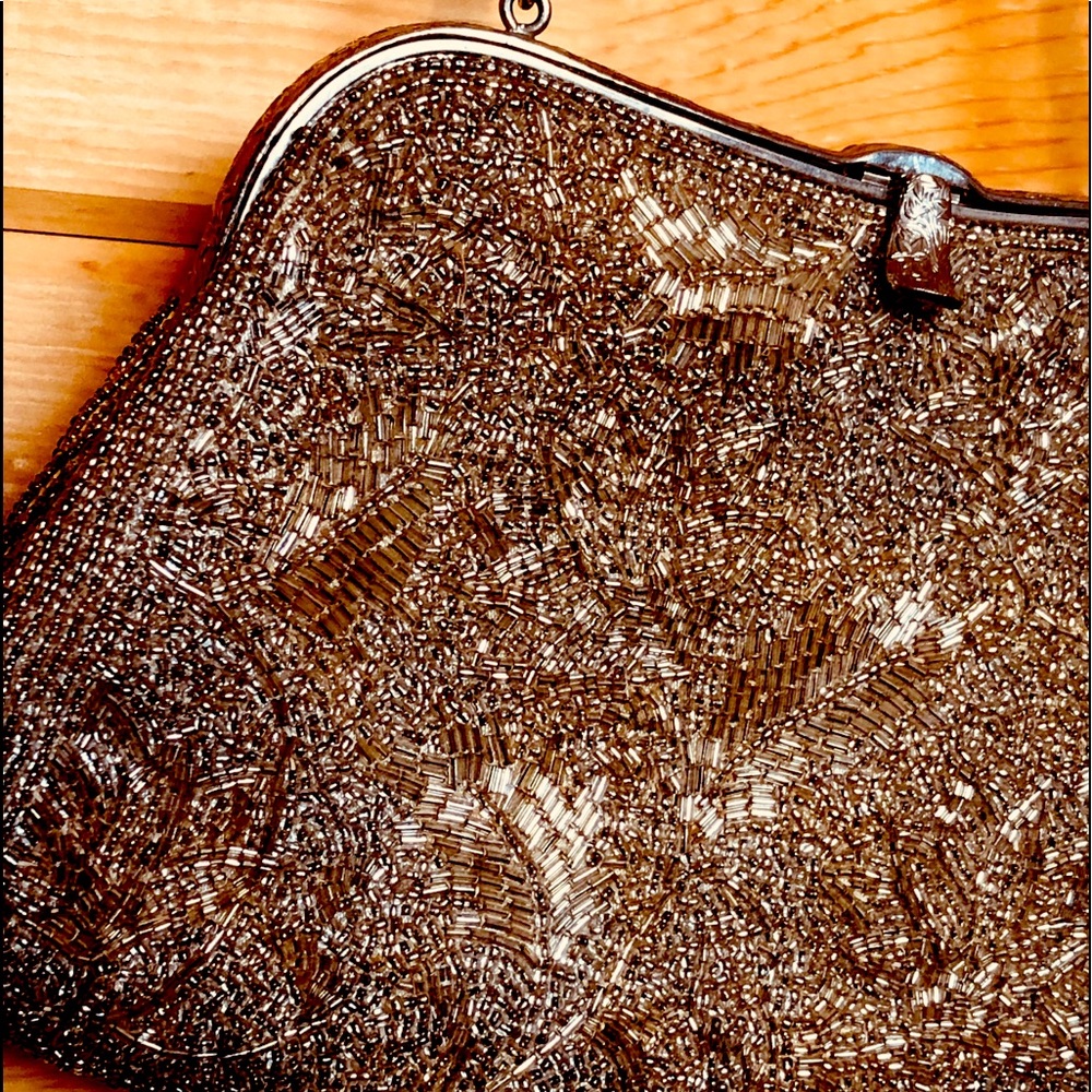 Elegant Beaded Clutch